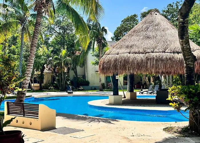 Appartement Tropical 3br Retreat W Pool & Essentials Playa del Carmen